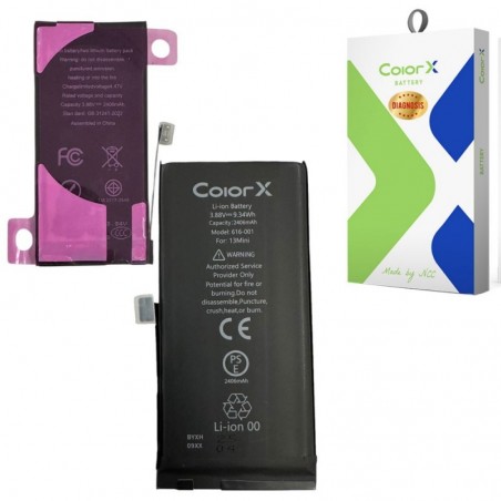 Acquista ColorX Batteria Diagnosis IC Originale per Apple iPhone 13 Mini 2406 mAh in vendita