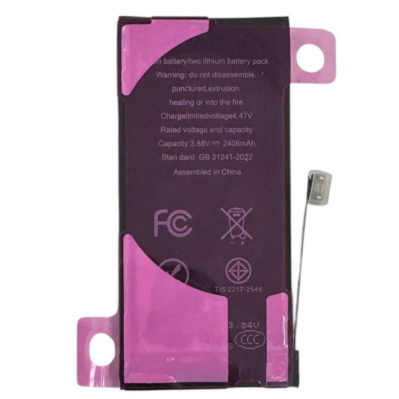 ColorX Batteria Diagnosis IC Originale per Apple iPhone 13 Mini 2406 mAh