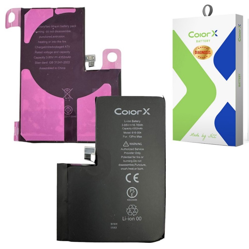 ColorX Batteria Diagnosis IC Originale per Apple iPhone 13 Pro Max 4352 mAh