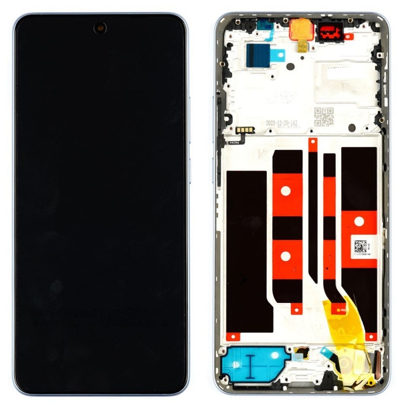 Oppo SERVICE PACK Display LCD ORIGINALE + Frame Per F25 Pro / RENO 11 F 1 5G BLUE