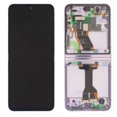 Samsung SERVICE PACK Display LCD ORIGINALE + Frame Galaxy Z Flip 5 5G 2023 F731 LAVENDER INNER