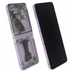 Samsung Samsung SERVICE PACK Display LCD ORIGINALE + Frame Galaxy Z Flip 5 5G 2023 F731 LAVENDER INNER for sale