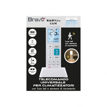 Photo of BRAVO Easy Plus Lux Telecomando Universale per Climatizzatori - BRAVO
