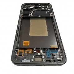 Samsung Service Pack Original LCD Display + Frame Galaxy S24 FE 5G 2024 S721 Graphite Black