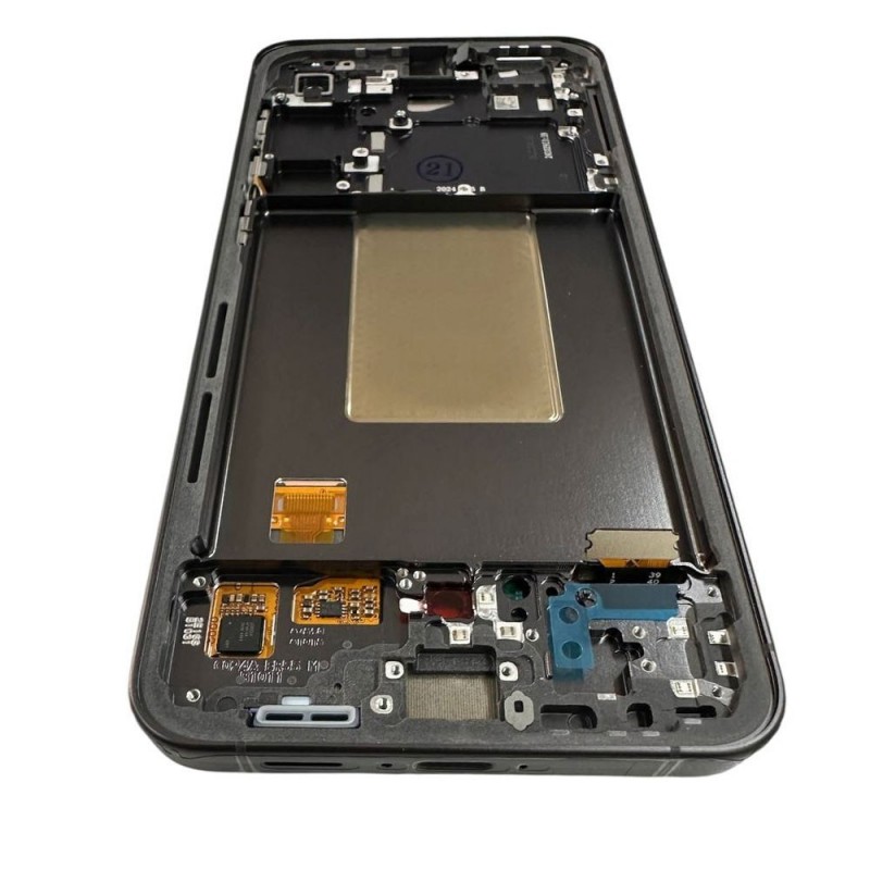 Samsung Service Pack Original LCD Display + Frame Galaxy S24 FE 5G 2024 S721 Graphite Black