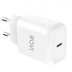 Compra ROVI CaricaBatterie da Rete ST776 25W USB-C Fast Charger Power Delivery | Bianco online