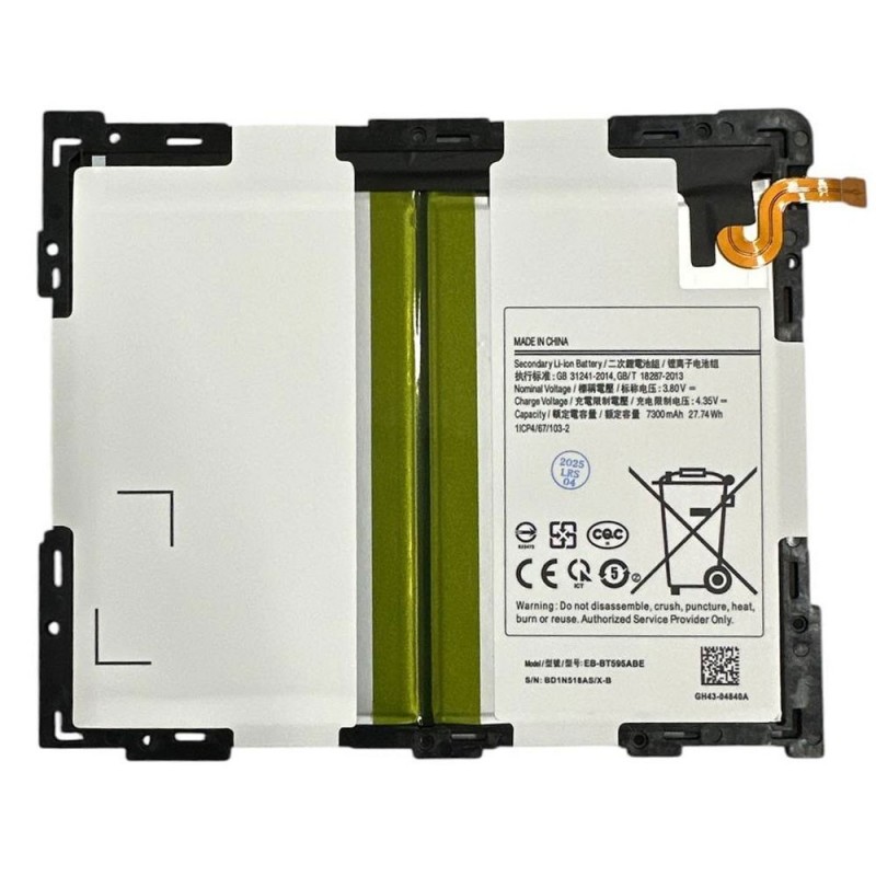 Compatible Battery for Samsung Galaxy Tab A 10.5 T590 / T595 | EB-BT595ABE