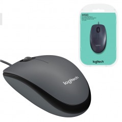 Logitech Logitech Mouse Ottico M100 1000 dpi 3 Tasti Usb Nero for sale