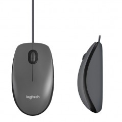 Immagine prodotto Logitech Mouse Ottico M100 1000 dpi 3 Tasti Usb Design Ambidestro Nero