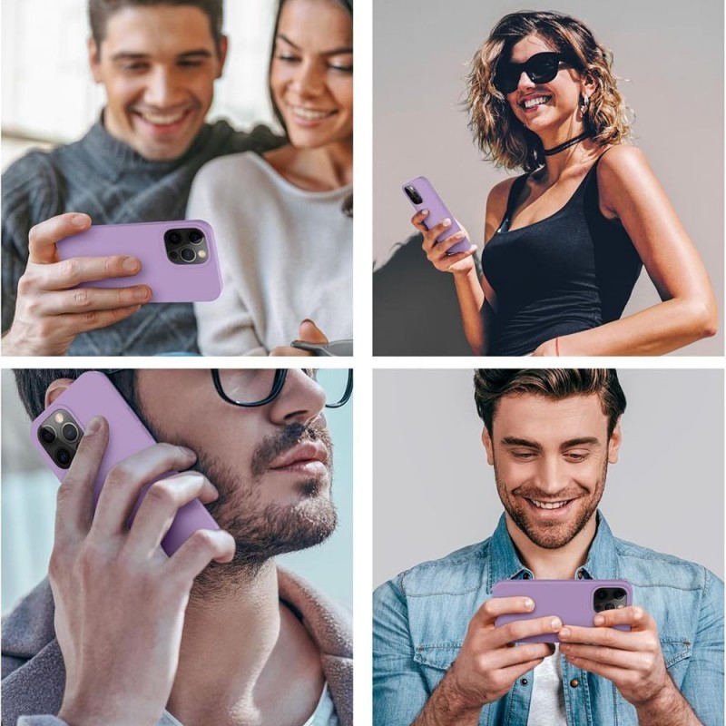 NCC Custodia Protettiva in Silicone Cover Soft Touch Per Apple iPhone XR | Viola