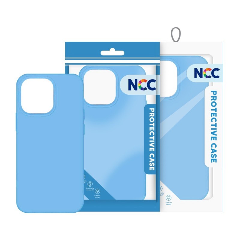 NCC Soft Touch Silicone Protective Case for Apple iPhone 16 | Cobalt Blue
