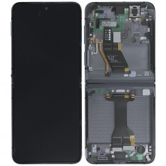 Samsung SERVICE PACK Display LCD ORIGINALE + Frame Galaxy Z Flip 5 5G 2023 F731 Graphite INNER