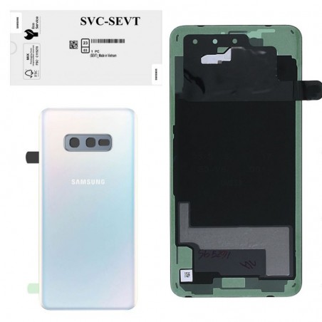 Photo of Samsung Back Cover Originale Service Pack per Galaxy S10E G970 | Prism White - Samsung