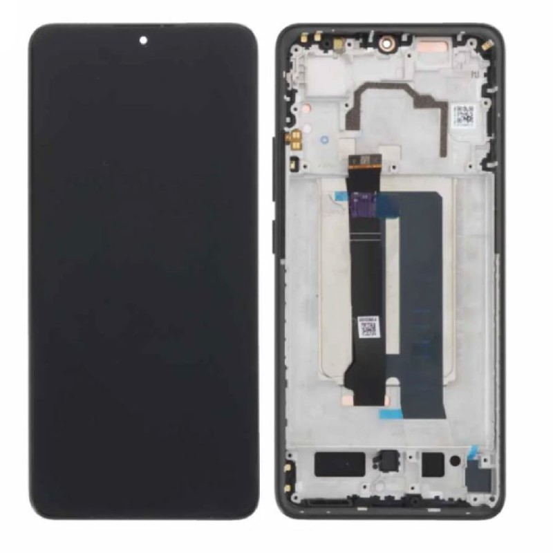 Xiaomi SERVICE PACK Display LCD ORIGINALE + Frame Per Poco X6 Pro 5G 2024 | NERO