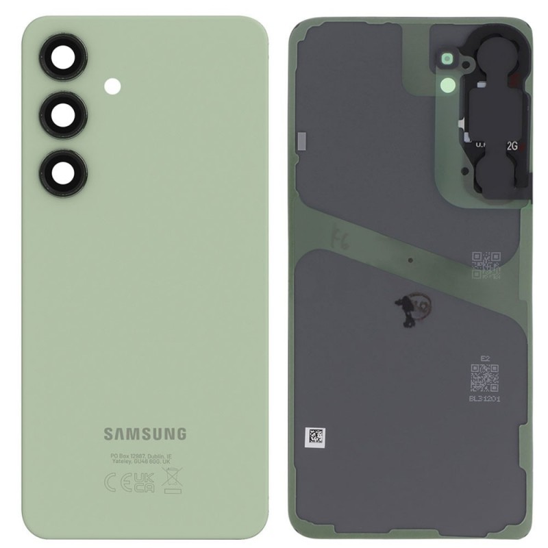 Samsung Back Cover Originale Service Pack per Galaxy S24+ Plus | Verde, Jade Green