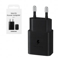 Compra Samsung Caricabatterie USB-C Fast Charging 15W EP-T1510NBEGEU | Nero online
