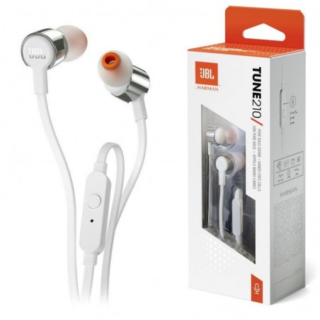 Acquista JBL Tune 210 Cuffie Auricolari Pure Bass Sound IN-EAR | Gray su Smartness