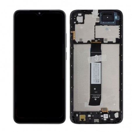 Scopri Xiaomi SERVICE PACK Display LCD ORIGINALE + Frame Per Redmi A2 A2+ 4G 2023 | Black in dettaglio