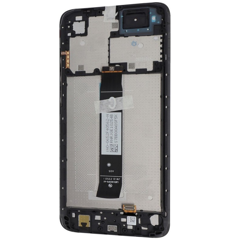 Xiaomi SERVICE PACK Display LCD ORIGINALE + Frame Per Redmi A2 A2+ 4G 2023 | Black
