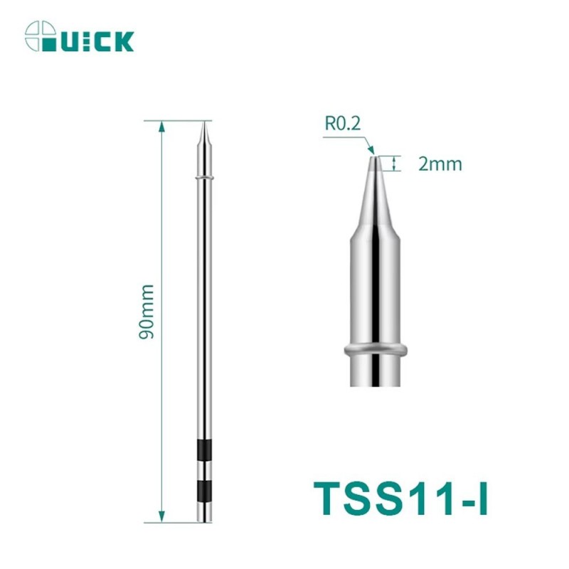 QUICK TS11 Punta per Saldatura Soldering Tip TSS11-I | 1Pc