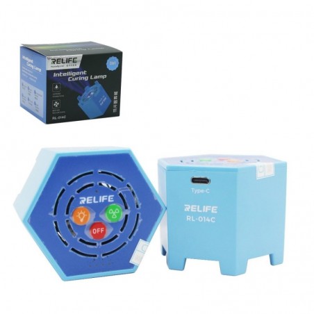 Immagine prodotto RELIFE RL-014C 2-in-1 Lampada Polimerizzazione UV Intelligente ad Aria Fredda 2 in 1