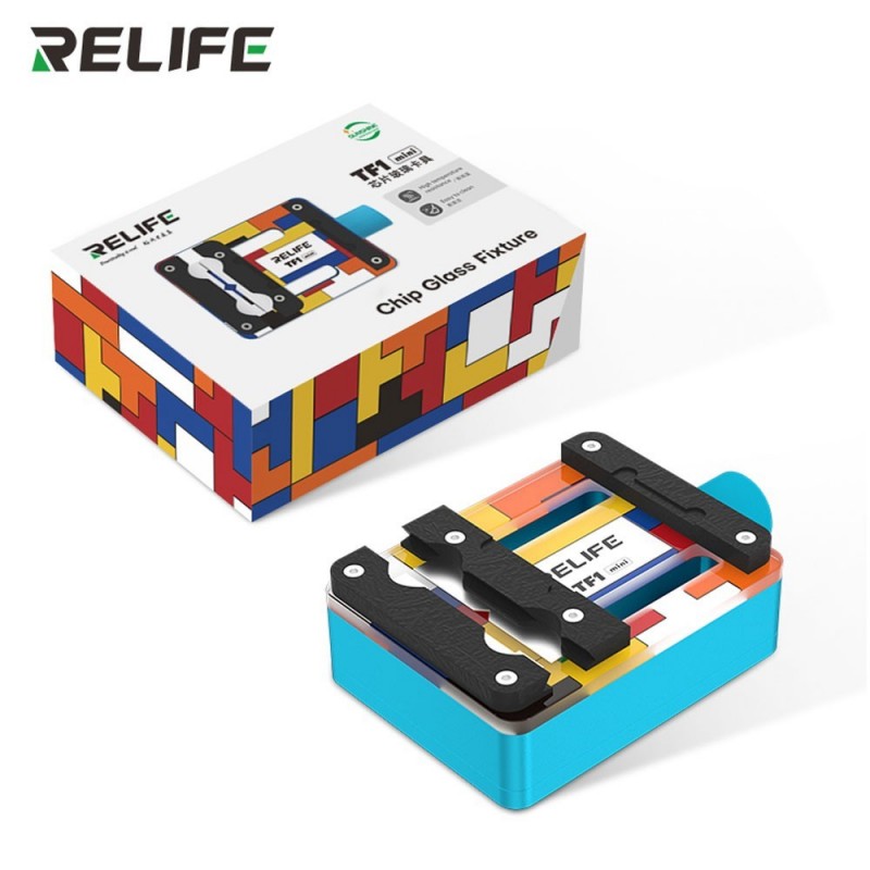RELIFE TF1 Mini Insulated Tempered Glass Holder Motherboard Repair
