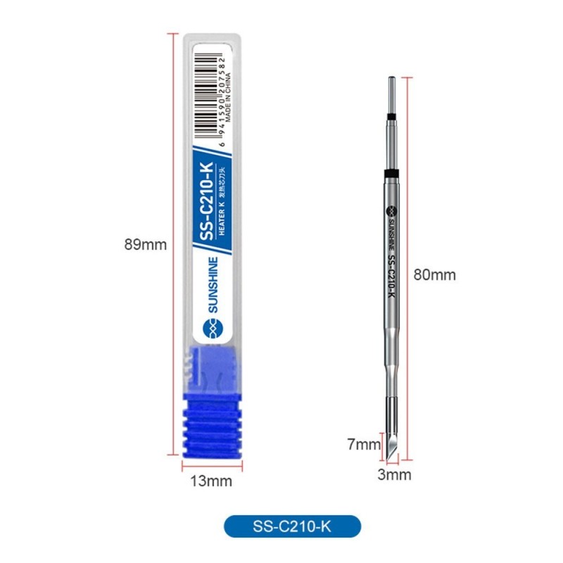 SUNSHINE SS-C210-K Replacement Tip for Soldering Station