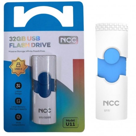 Scopri NCC U11 PenDrive Flash USB-A 2.0 | 32Gb in dettaglio
