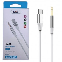 Discover NCC AUX1001C Type C to 3.5mm Plug AUX Cable 1M (with Packing) Type C to 3.5mm details
