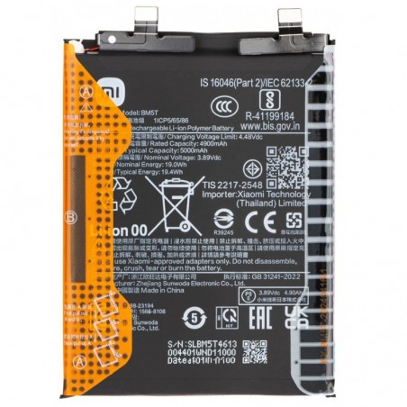 Scopri Xiaomi Service Pack Batteria BM5T per 14T / 13T / Poco X6 Pro / M6 Pro / Redmi Note 13 Pro 4G in dettaglio