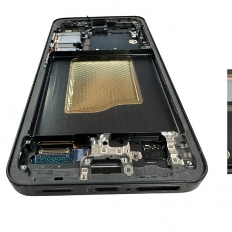  Samsung Service Pack Original LCD Display + Frame For Galaxy S25 5G S931 BLUE / BLACK