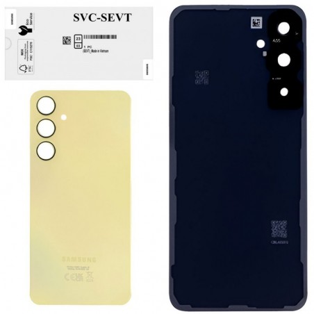 Acquista Samsung Back Cover Originale Service Pack con Camera Frame per Galaxy A55 A556 | Awesome Lemon su Smartness