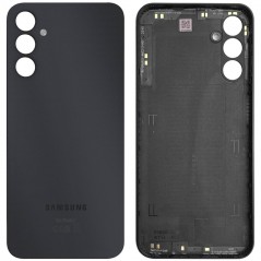 Samsung Back Cover Originale Service Pack con Camera Frame per Galaxy A14 5G A146B BLACK