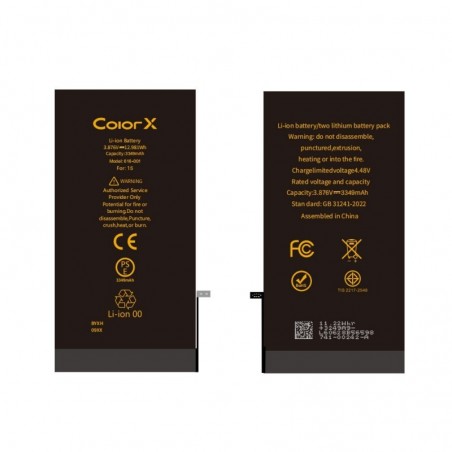 ColorX Batteria Diagnosis IC Originale per Apple iPhone 15