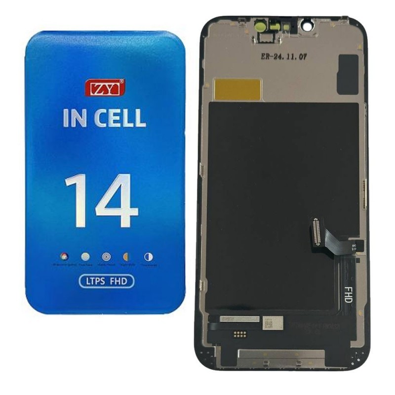 Display LCD ZY INCELL FHD LTPS (1080P) Per Apple iPhone 14 | IC INTERCAMBIABILE
