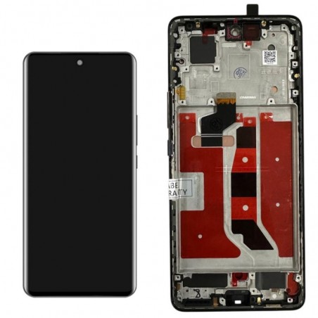 Acquista Display LCD PARI ORIGINALE + Frame Per Honor 50 | Nero in vendita