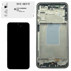 Acquista Samsung SERVICE PACK Display LCD ORIGINALE + Frame Galaxy A26 5G 2025 A266 | Nero in vendita
