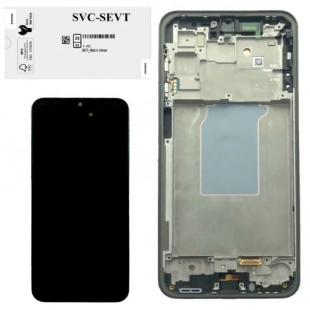Acquista Samsung SERVICE PACK Display LCD ORIGINALE + Frame Galaxy A26 5G 2025 A266 | Nero in vendita