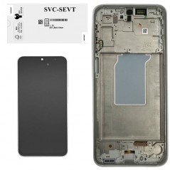 Acquista Samsung SERVICE PACK Display LCD ORIGINALE + Frame Galaxy A26 5G 2025 A266 | Bianco in vendita