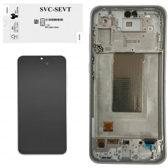 Acquista Samsung SERVICE PACK Display LCD ORIGINALE + Frame Galaxy A36 5G 2025 A366 | Lavander su Smartness
