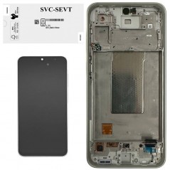 Acquista Samsung SERVICE PACK Display LCD ORIGINALE + Frame Galaxy A36 5G 2025 A366 | Lime Green in vendita