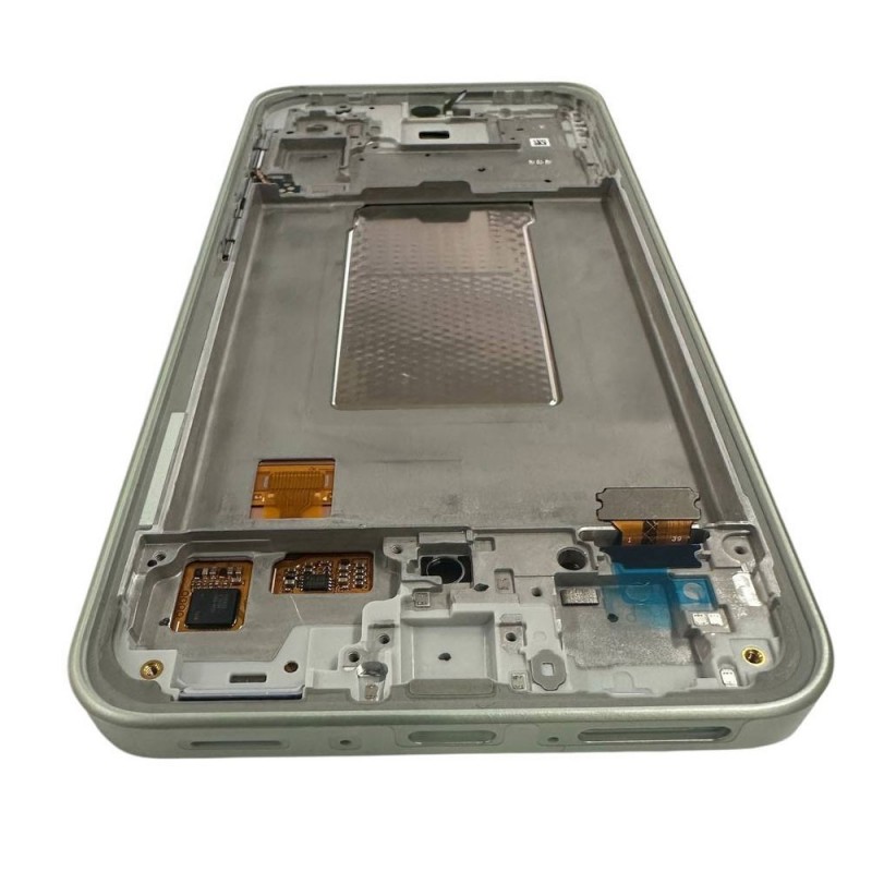 Samsung Service Pack Original LCD Display + Frame Galaxy A36 5G 2025 A366 | Lime Green