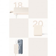 Xiaomi Mi Magnetic Powerbank Essential 60000 mAh Batteria Portatile Beige