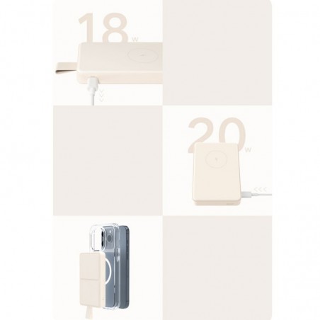 Xiaomi Mi Magnetic Powerbank Essential 60000 mAh Portable Battery Beige