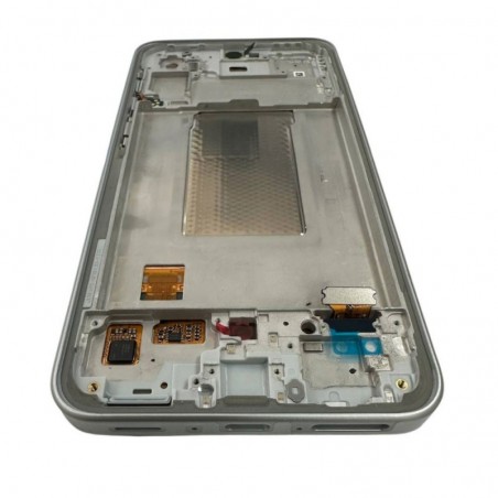 Samsung SERVICE PACK Display LCD ORIGINALE + Frame Galaxy A56 5G 2025 A566 | Light Gray
