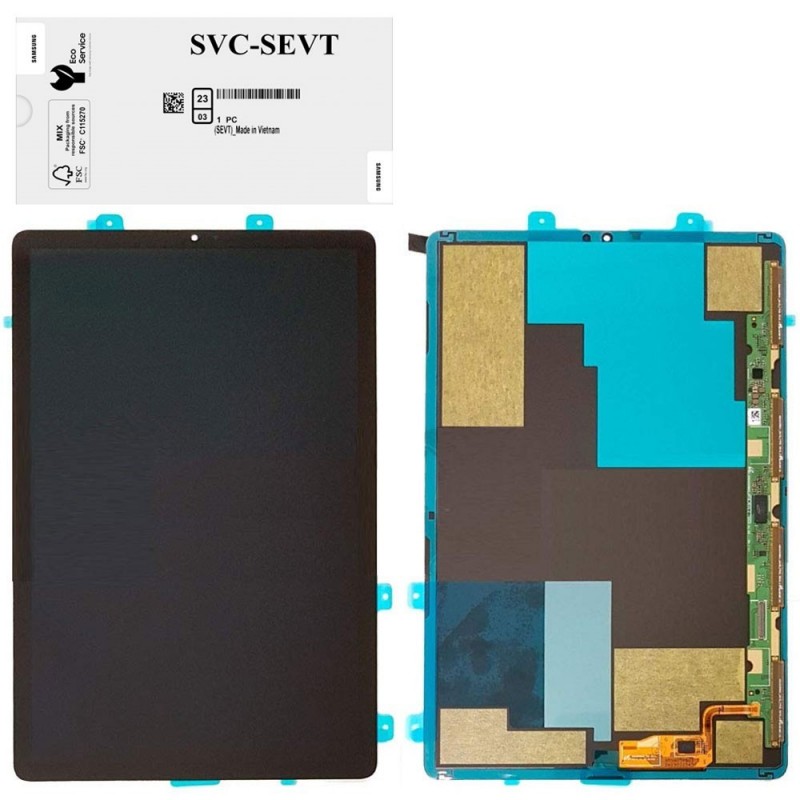 Samsung SERVICE PACK Display LCD ORIGINALE Galaxy TAB S5E T720 T255 Nero