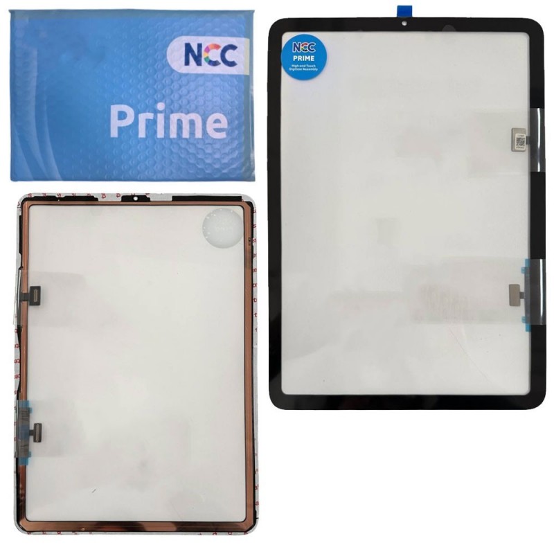 NCC PRIME Touch Screen Per Apple iPad Air 4 A2316 A2324 A2325 A2072 | Nero