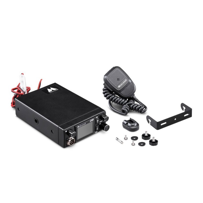MIDLAND 28 Mobile CB AM/FM Transceiver Noise Cancelling 12/24V