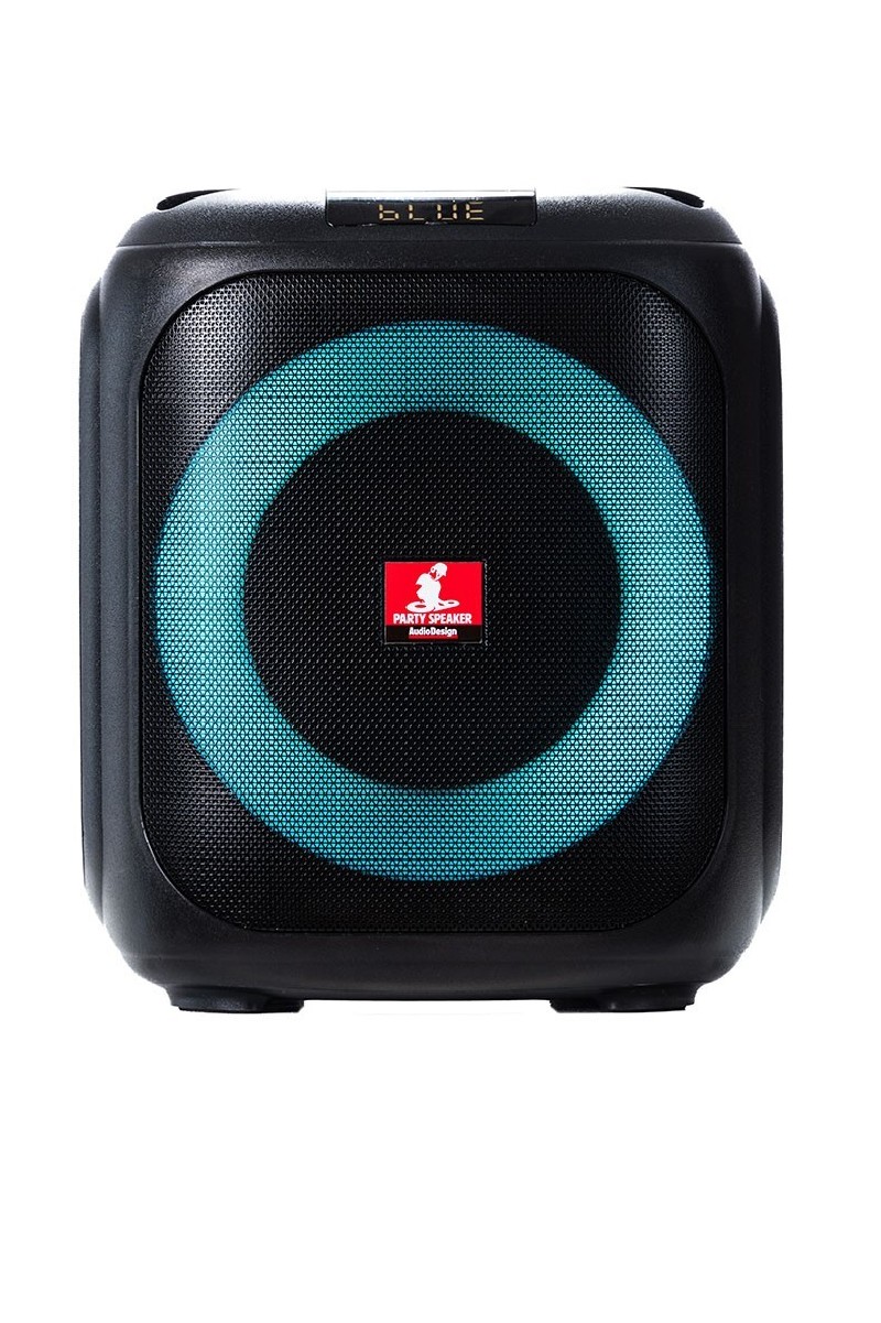  AUDIODESIGN PRO Partybox Speaker DJ107 Portable Bluetooth Speaker with Light Effects