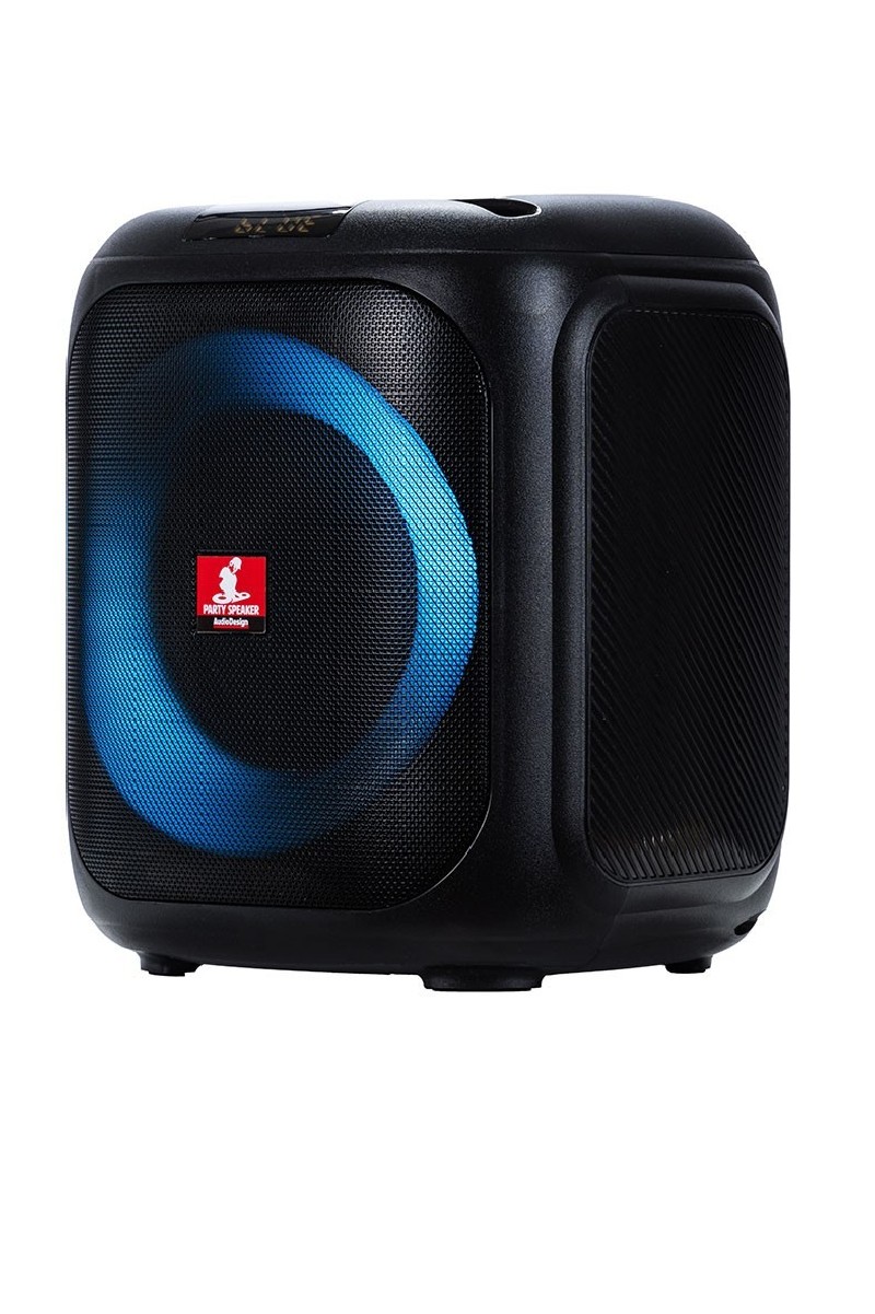 AUDIODESIGN PRO Partybox Speaker DJ107 Bluetooth Portatile Effetti Luce Cassa Altoparlante 